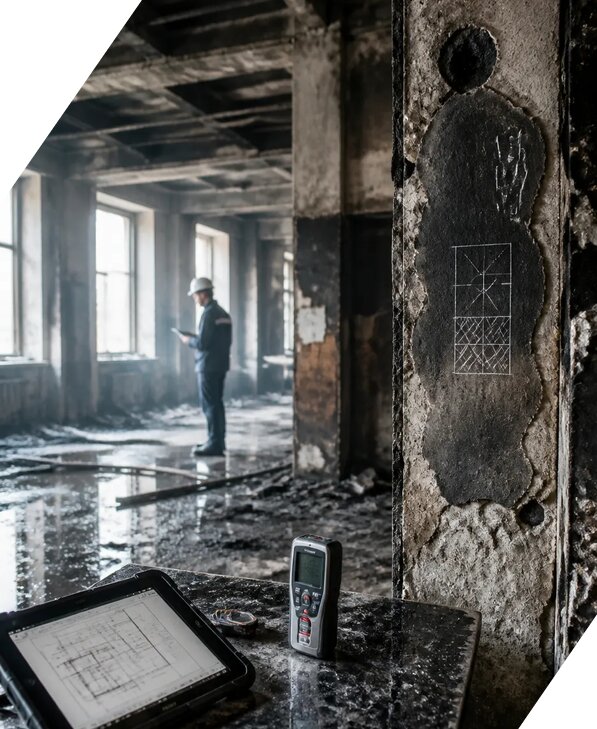 Обследование зданий после пожара в Кыштыме от 15579 р. | ЭкспертизаРоссия